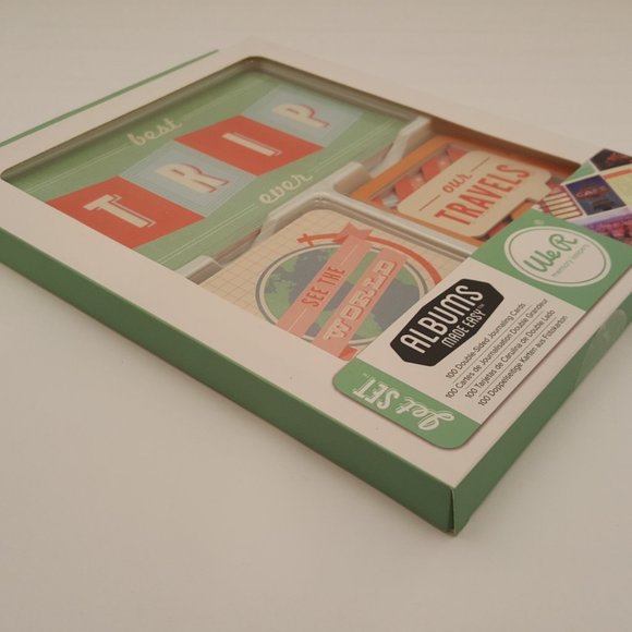 Albums Made Easy Card Set by We R Memory Keepers | JET SET | 100 Cards - Picture 3 of 4